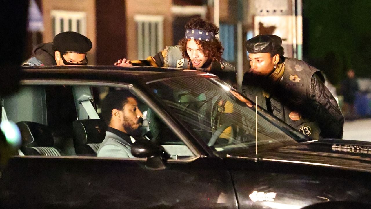 Michael B. Jordan sur le tournage de 