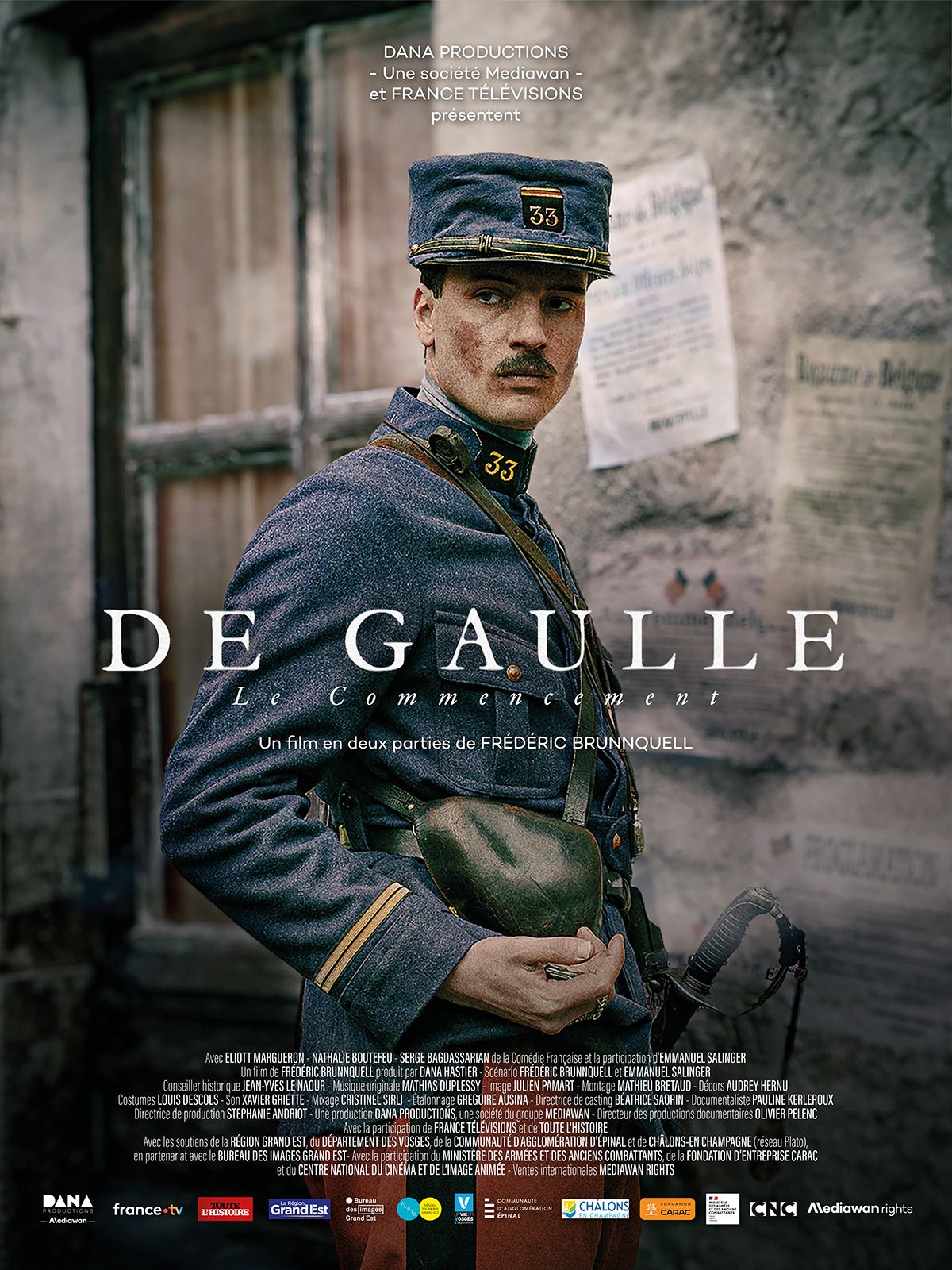 Photos Et Affiches De La S rie De Gaulle Le Commencement AlloCin 