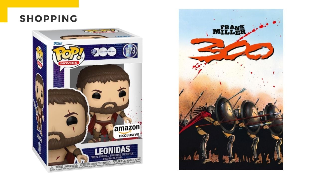 300: Discover (and order) the new issue of comics and the Leonidas figure!