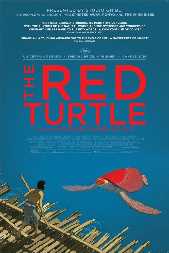 Affiche du film La Tortue rouge Photo 1 sur 18 AlloCiné