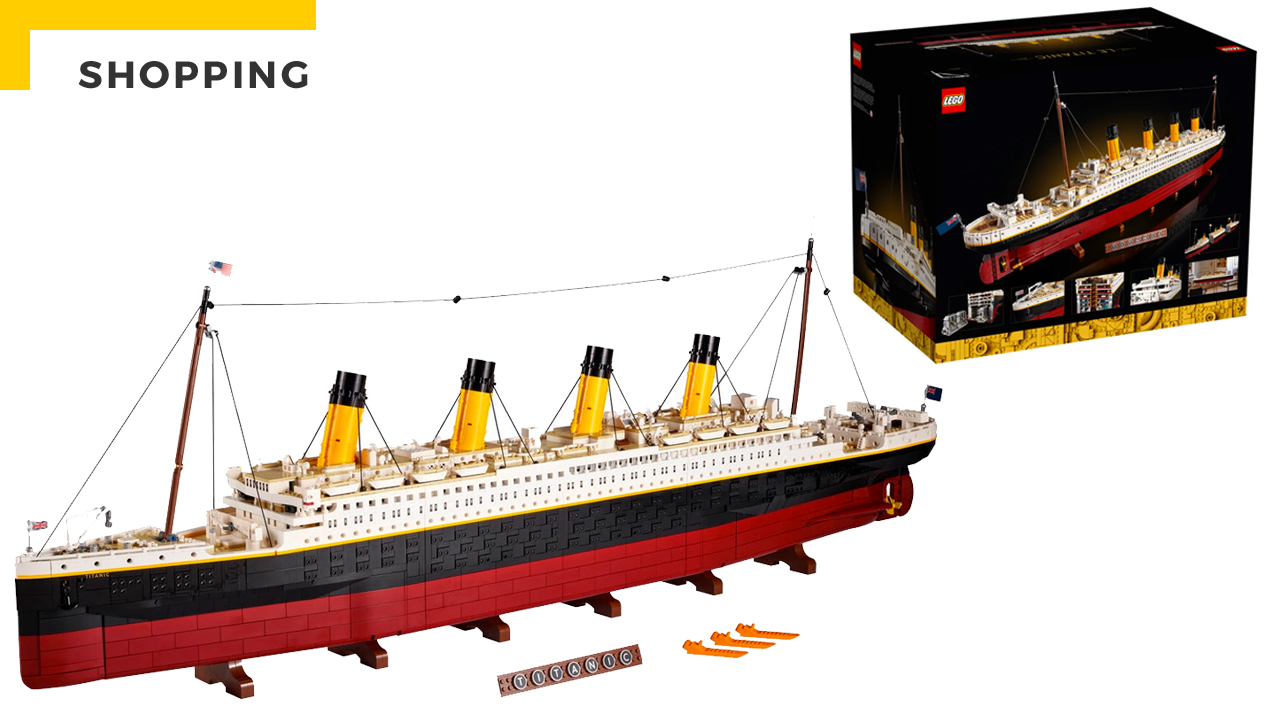 Célébrez les 25 ans de Titanic en LEGO !