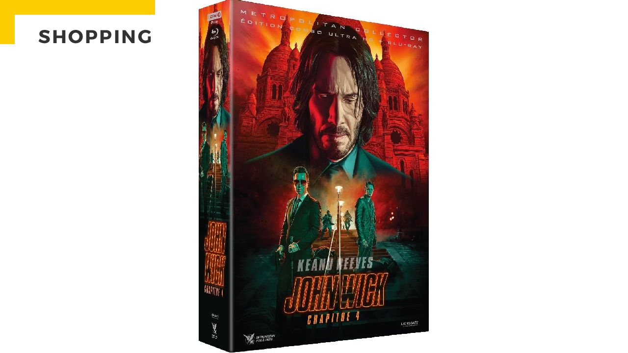 John Wick 4: The Assassin is back in 4K Collector’s Edition with Steelbook and goodies!