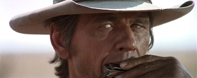 Charles Bronson dans “Il était une fois dans l’Ouest”