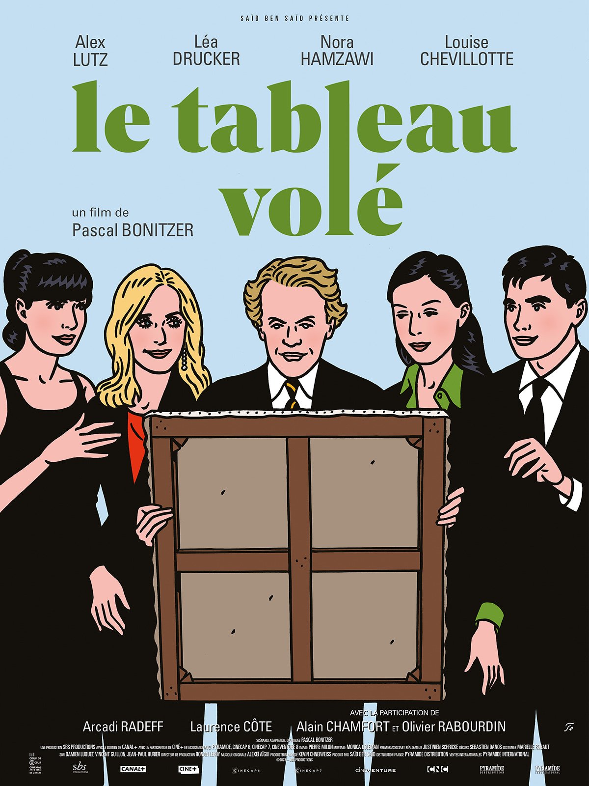 Affiche film LE TABLEAU VOLE