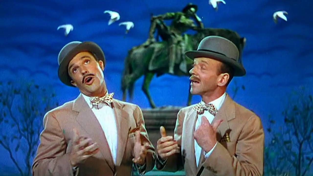 Gene Kelly et Fred Astaire dans Ziegfeld Follies