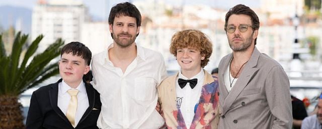 Kenny Rasmussen, Charlie Polinger, Kayo Martin et Joel Edgerton à Cannes 2025