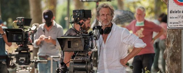 Stéphane Freiss sur le tournage de 