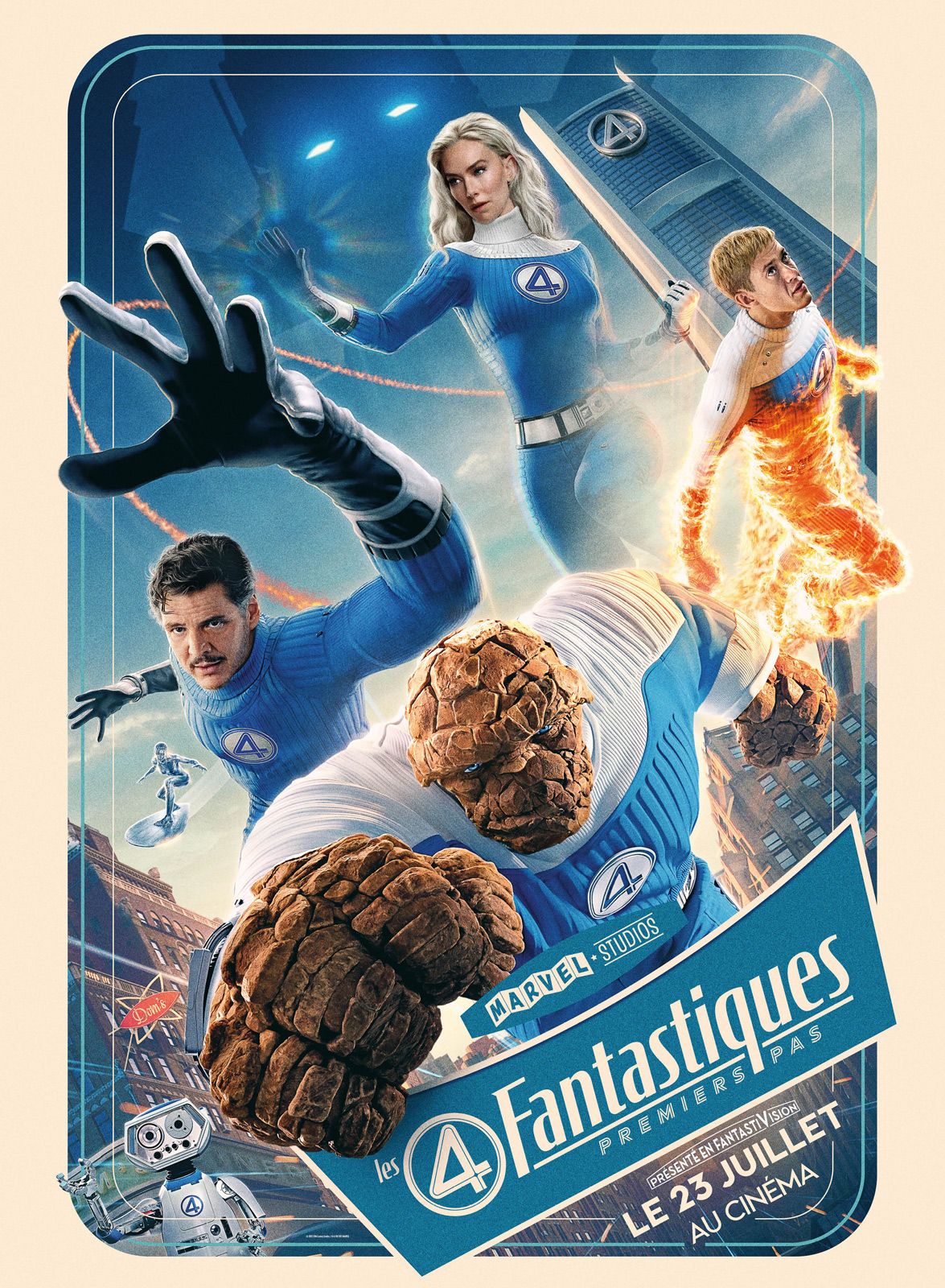Les 4 Fantastiques : Premiers pas streaming gratuit