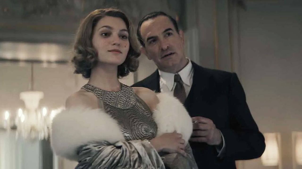 Nastya Golubeva et Jean Dujardin dans 