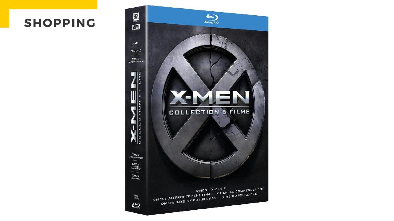X-Men: 6 Movies in One Box Rediscover the Saga on Blu-ray!