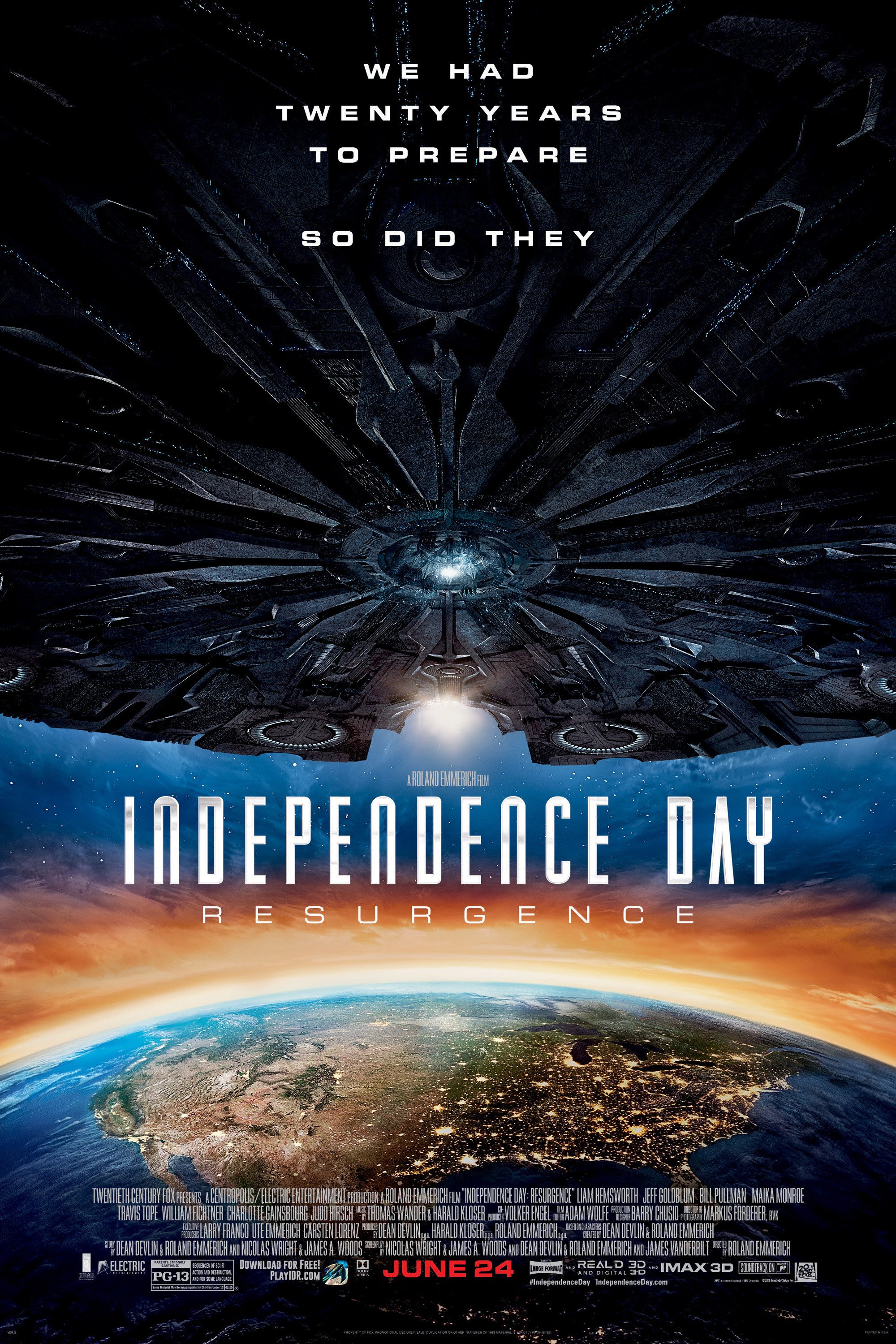 Affiche Du Film Independence Day Resurgence Photo Sur Allocin