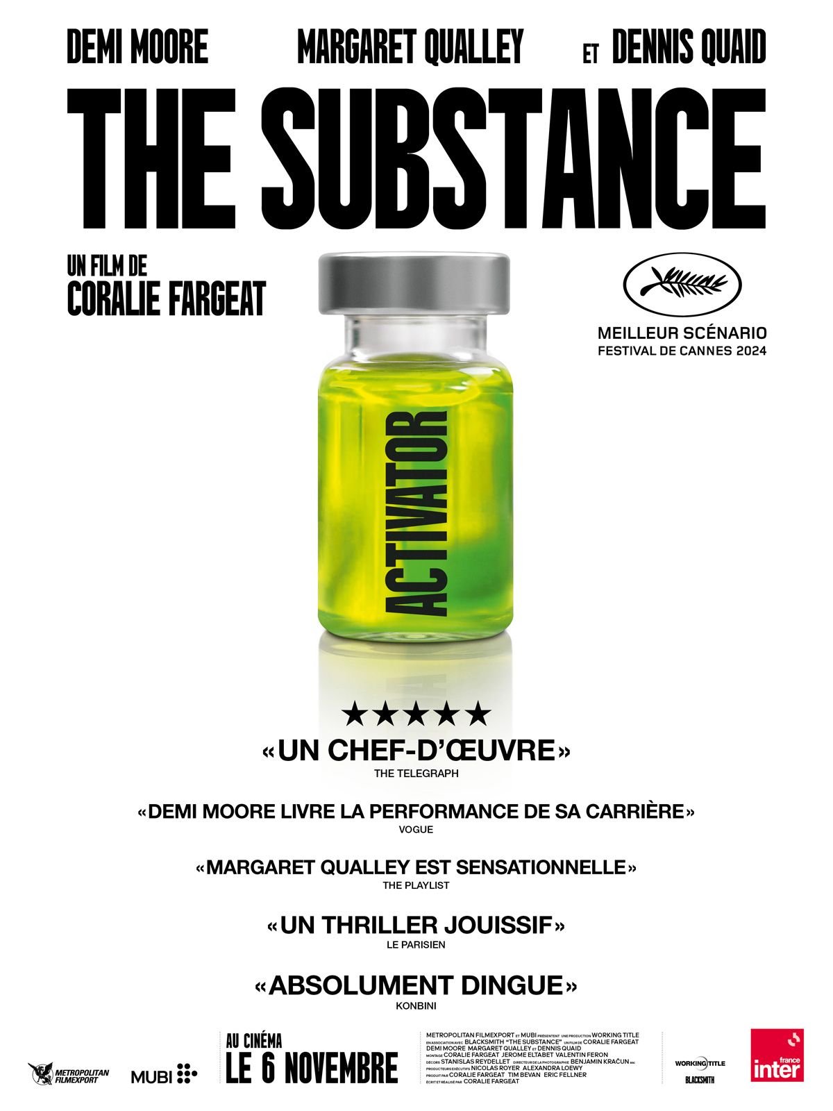 S ances Du Film The Substance AlloCin S ances Du Film The Substance AlloCin
