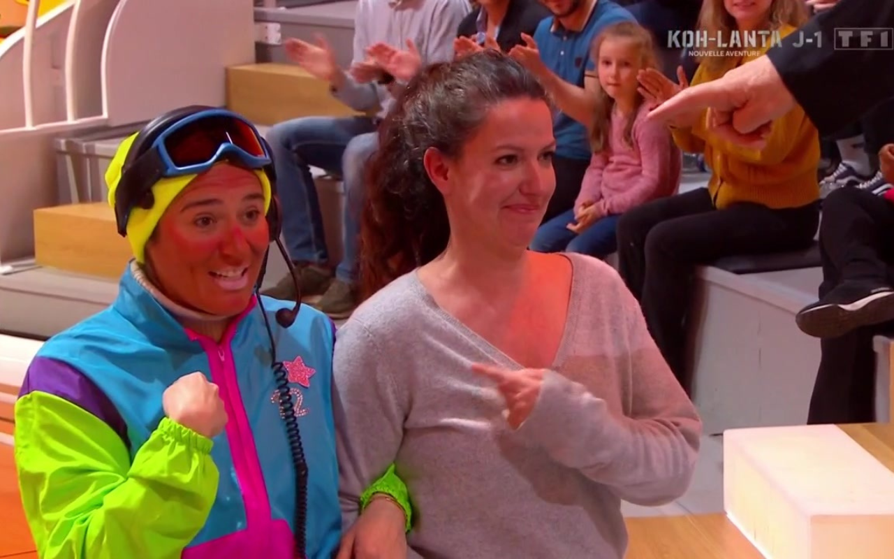 Miss Maboule et Elisa Ménez dans les 12 Coups de midi