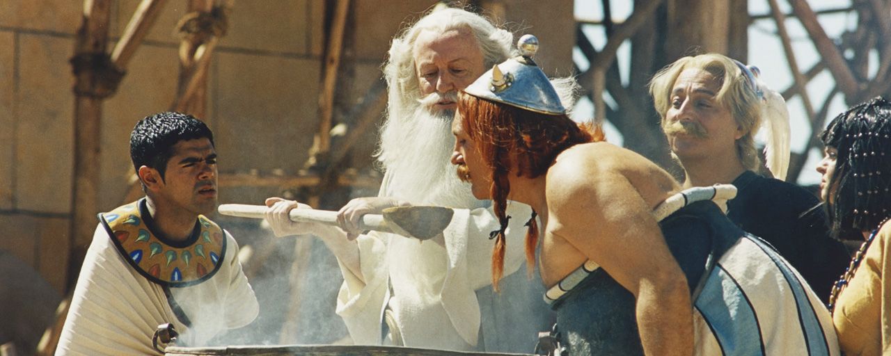 Jamel Debbouze, Claude Rich, Gérard Depardieu et Christian Clavier