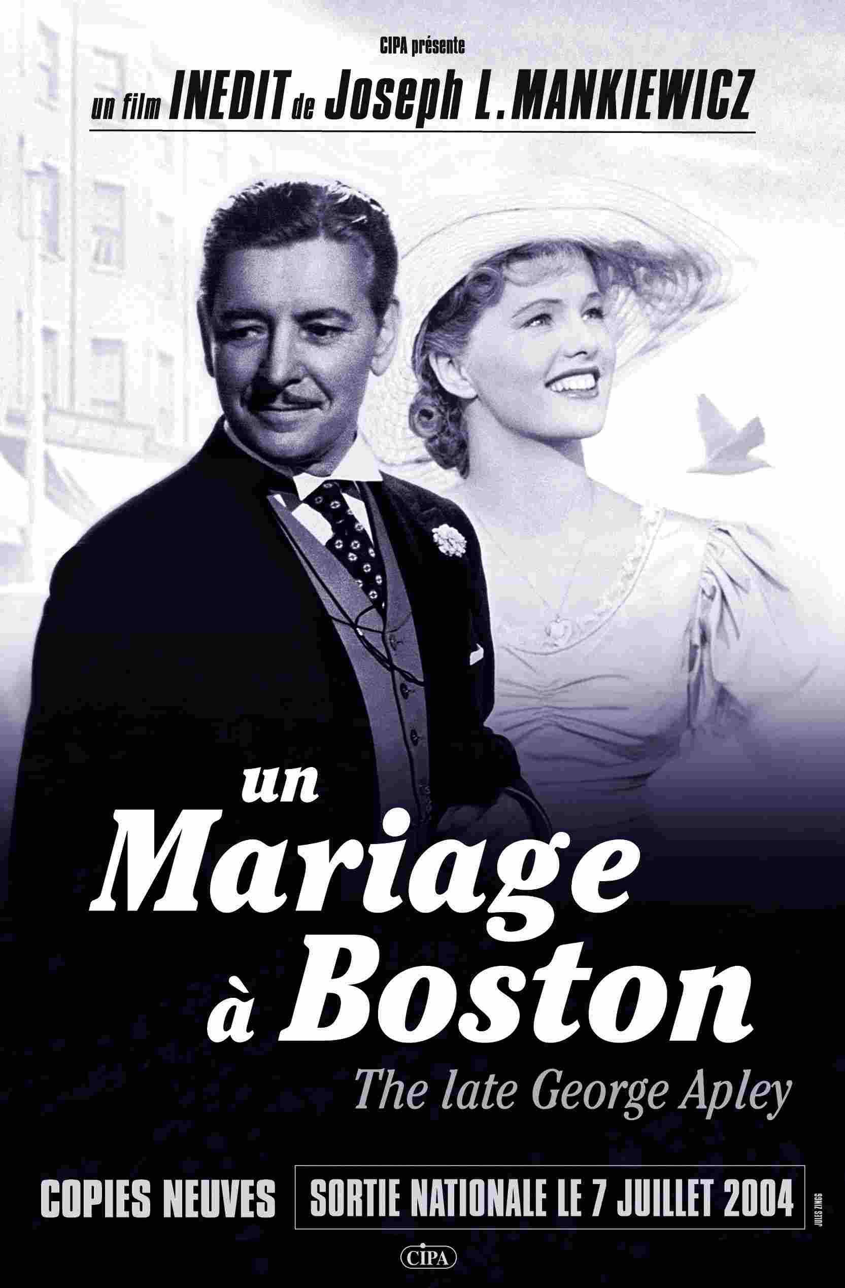 Un mariage à Boston streaming