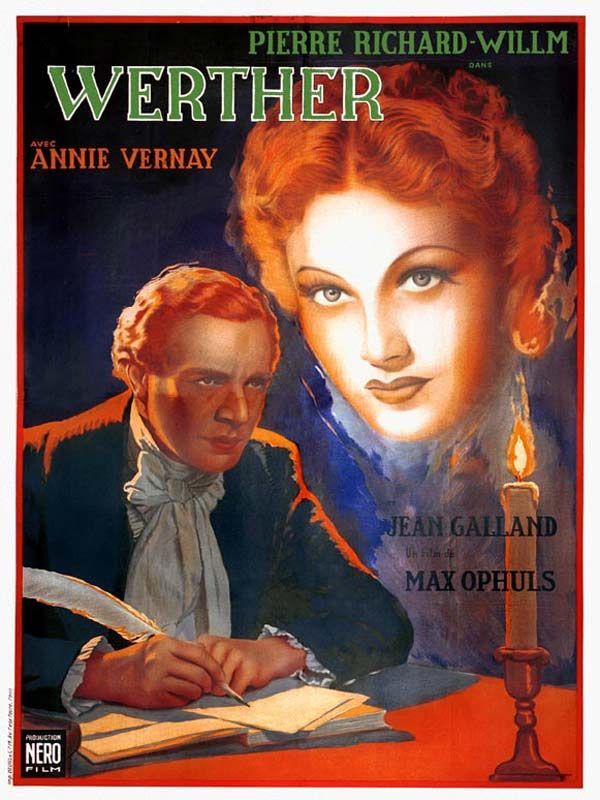 Le Roman de Werther streaming fr