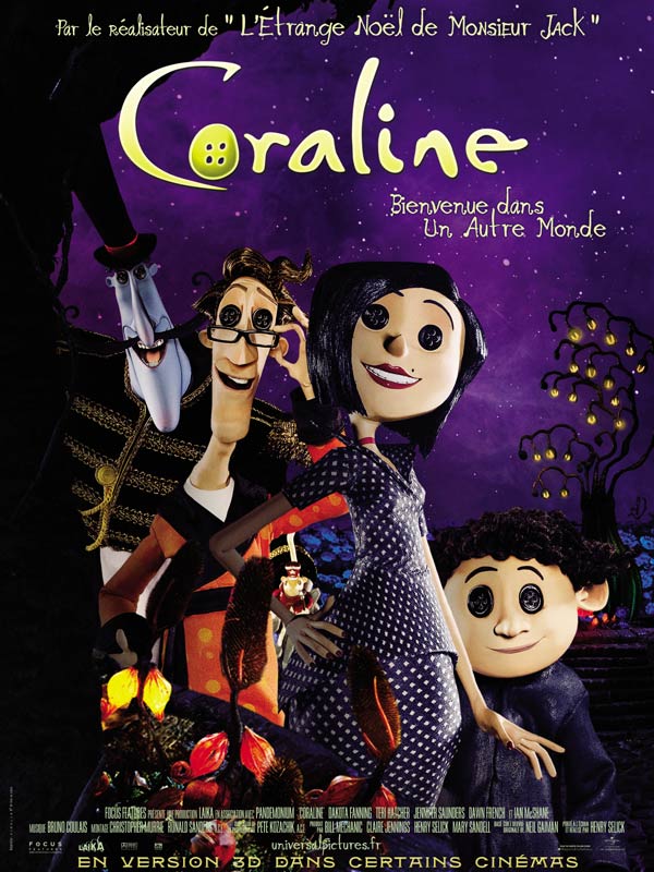 Coraline en DVD : Coraline - AlloCiné