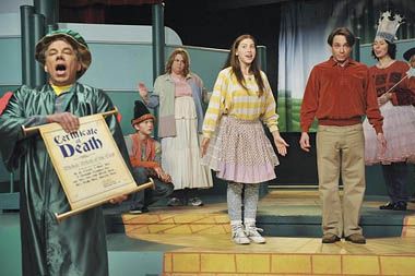 Photo de Chris Kattan - The Middle : Photo Eden Sher, Chris Kattan ...