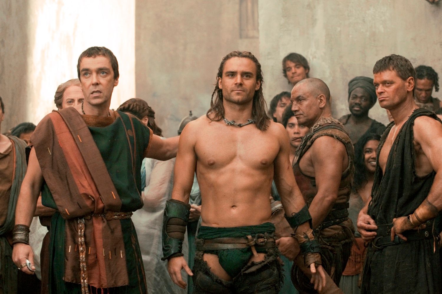 Spartacus : Les dieux de l'arène : Photo Dustin Clare, John Hannah - 22