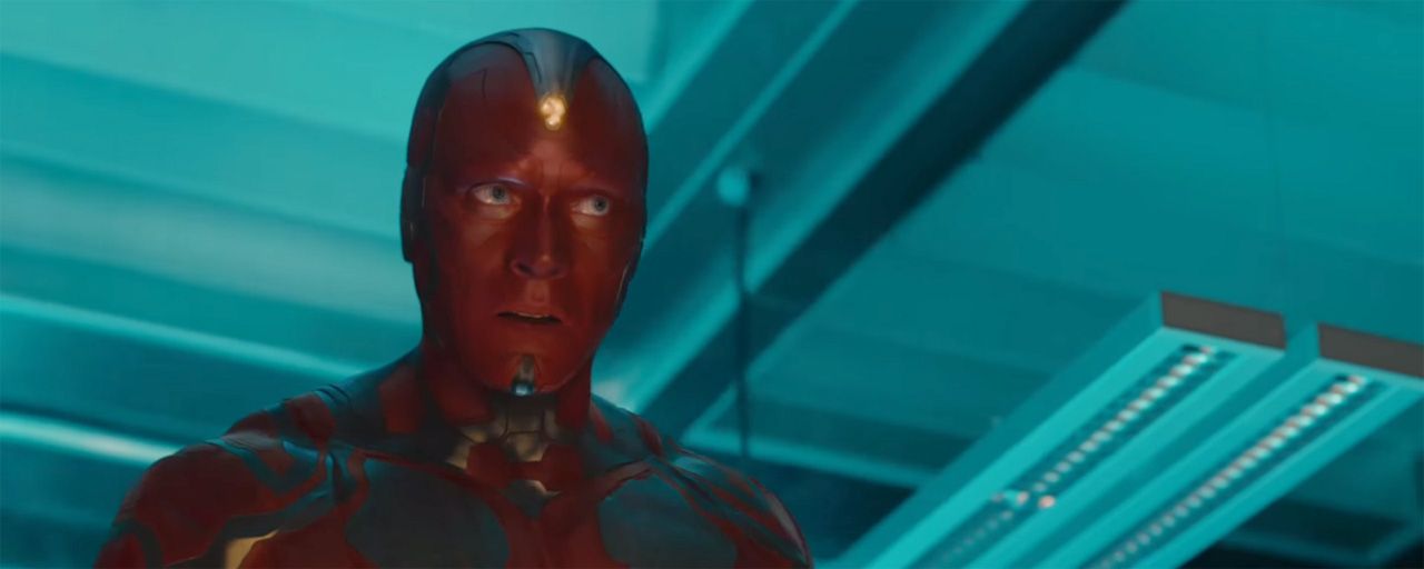 Avengers : Vision fait de la paperasse sur le tournage des films Marvel ...