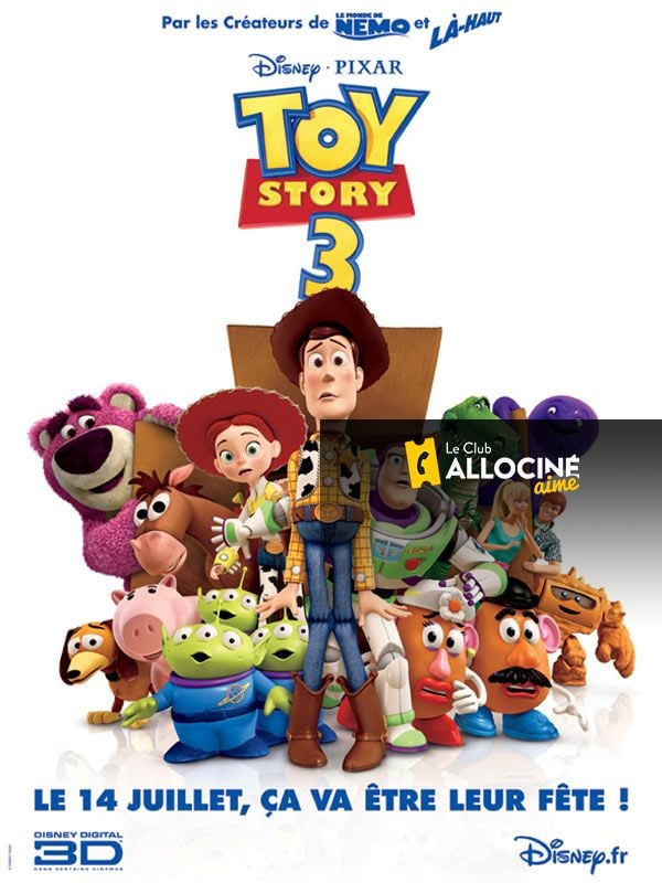 Toy Story 3 streaming fr