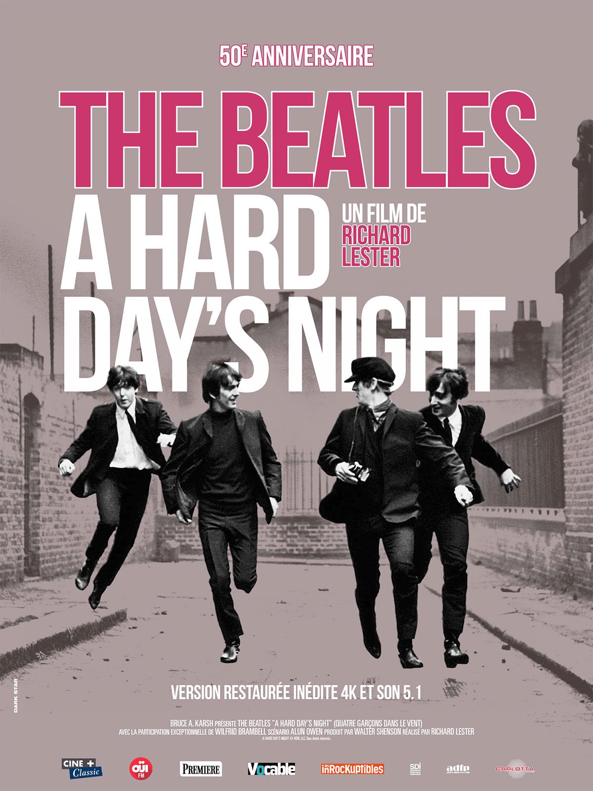 A Hard Day’s night (Quatre garçons dans le vent) streaming