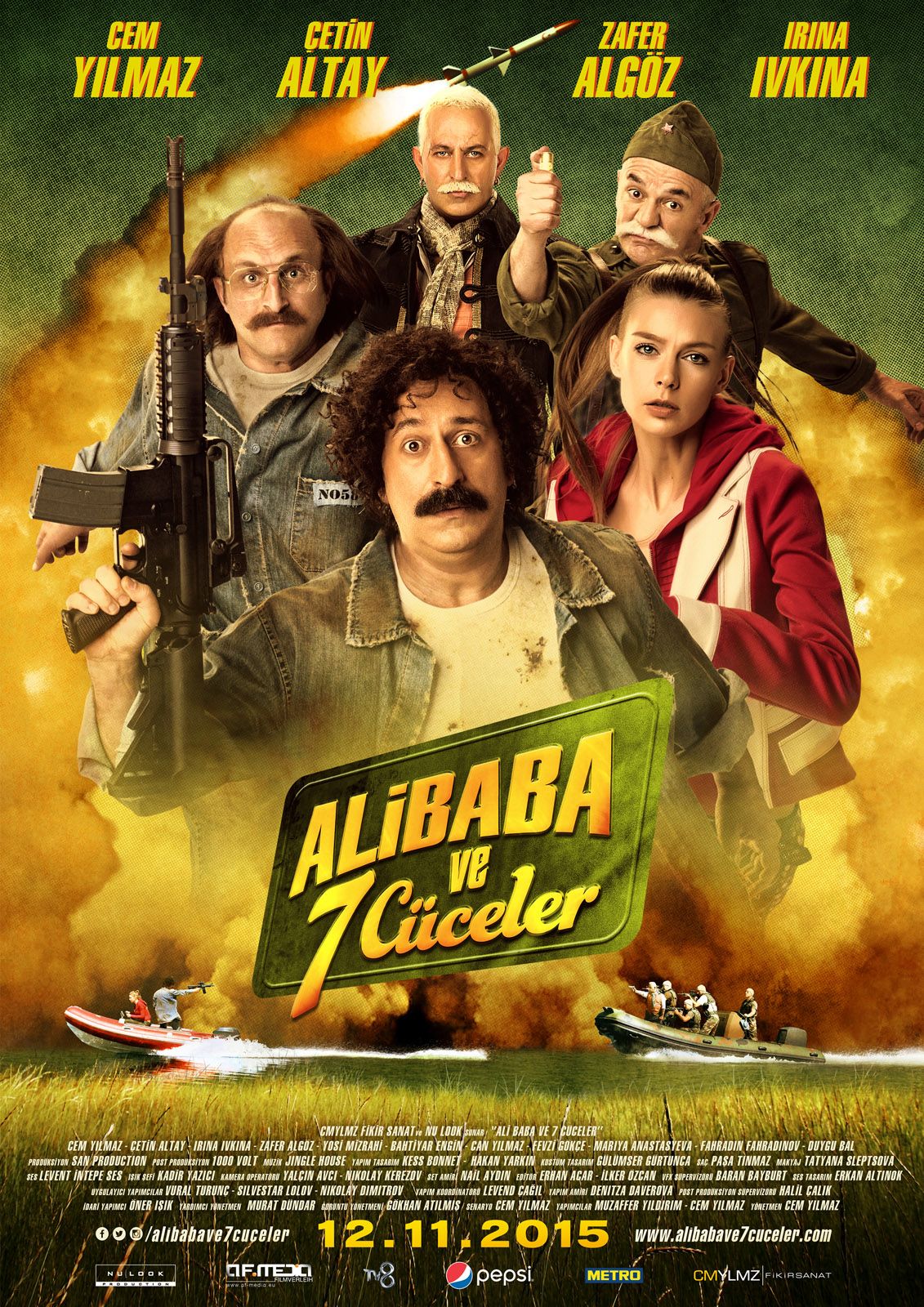 Casting du film Ali Baba ve 7 Cüceler Réalisateurs, acteurs et équipe