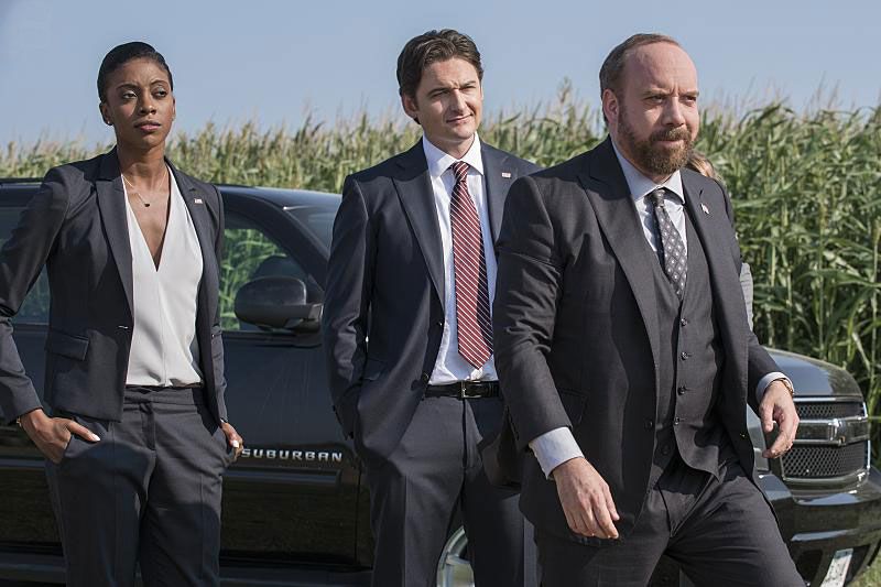 Plus Belle La Vie Saison 17 épisode 255 Billions : Photo Condola Rashad, Paul Giamatti, Toby Leonard Moore