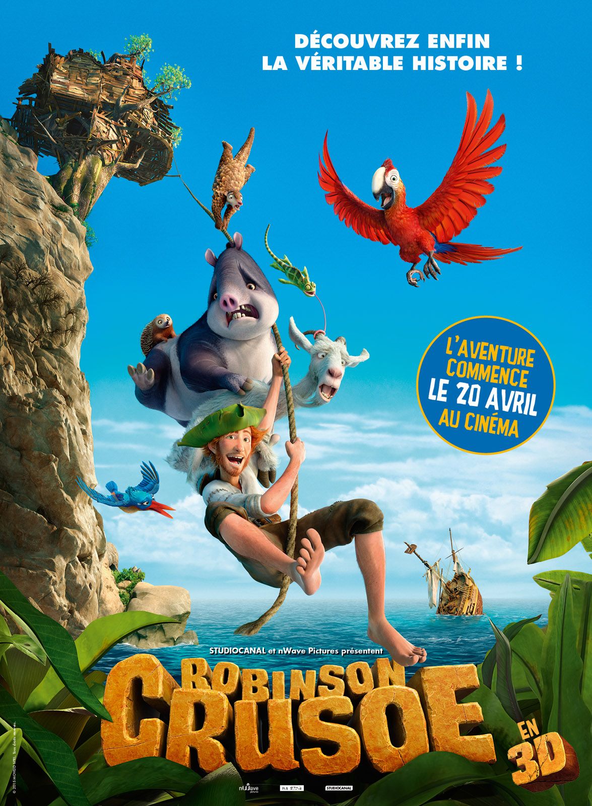 Robinson Crusoe streaming gratuit