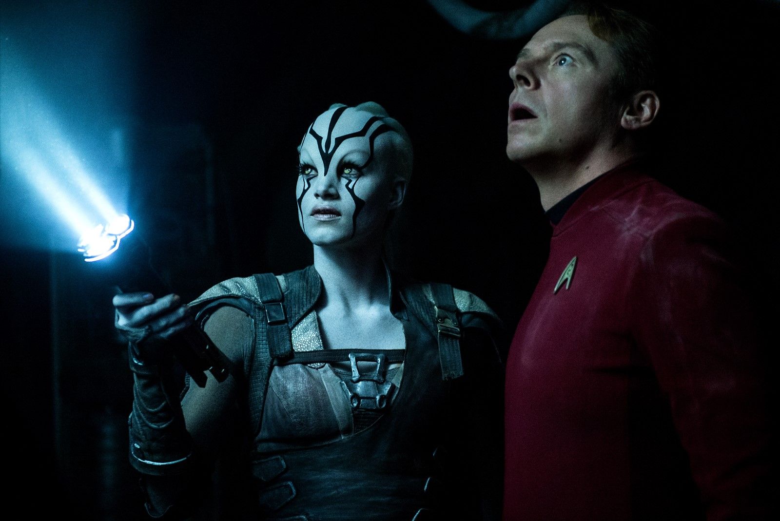 Photo de Sofia Boutella - Star Trek Sans limites : Photo Simon Pegg ...