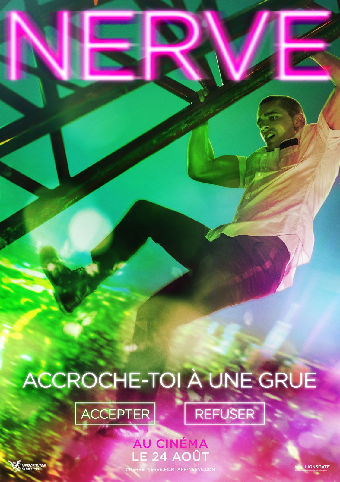 Nerve Film Complet En Français Affiche du film Nerve - Photo 9 sur 31 - AlloCiné