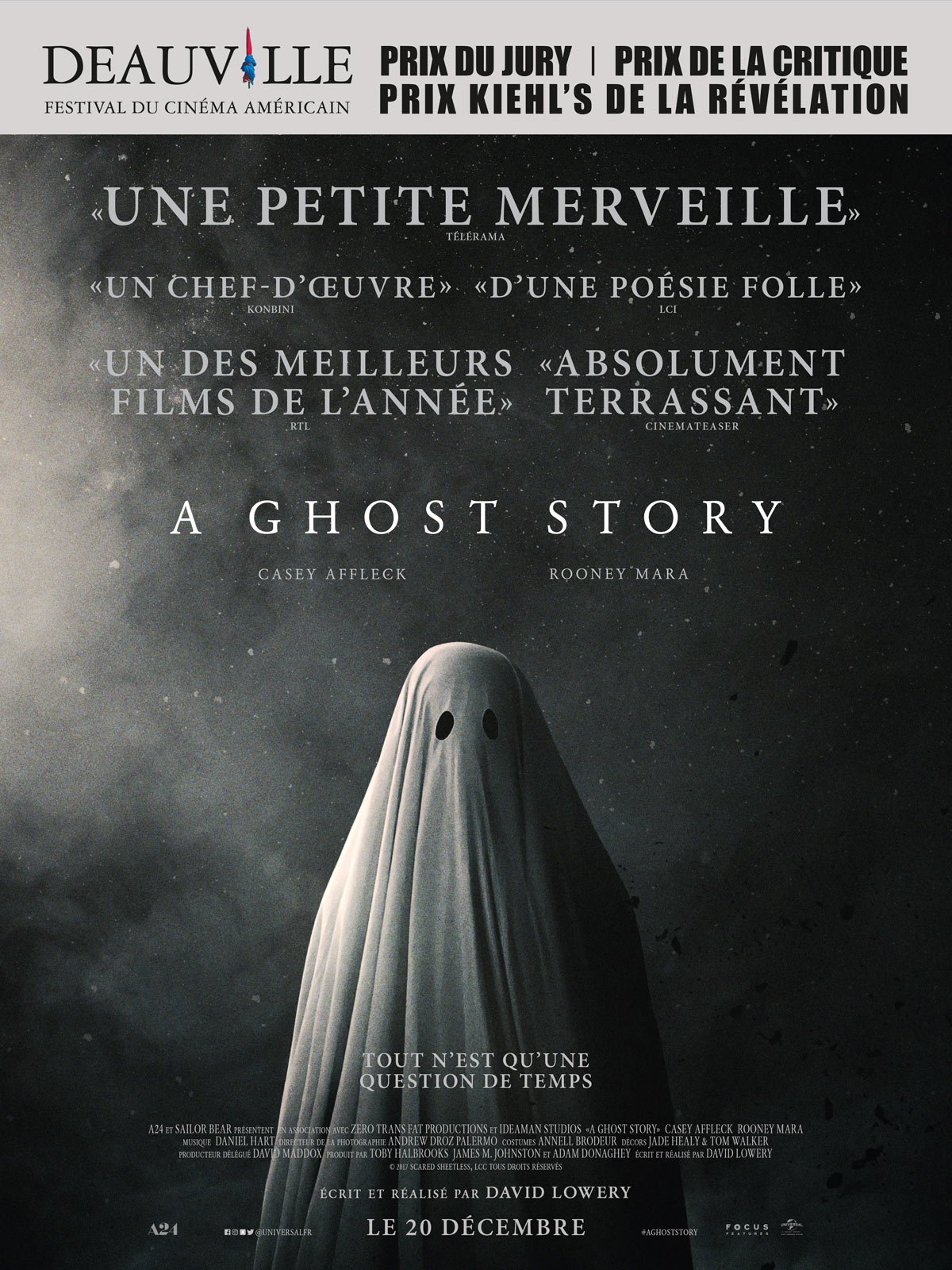 Affiche française d'A Ghost Story.