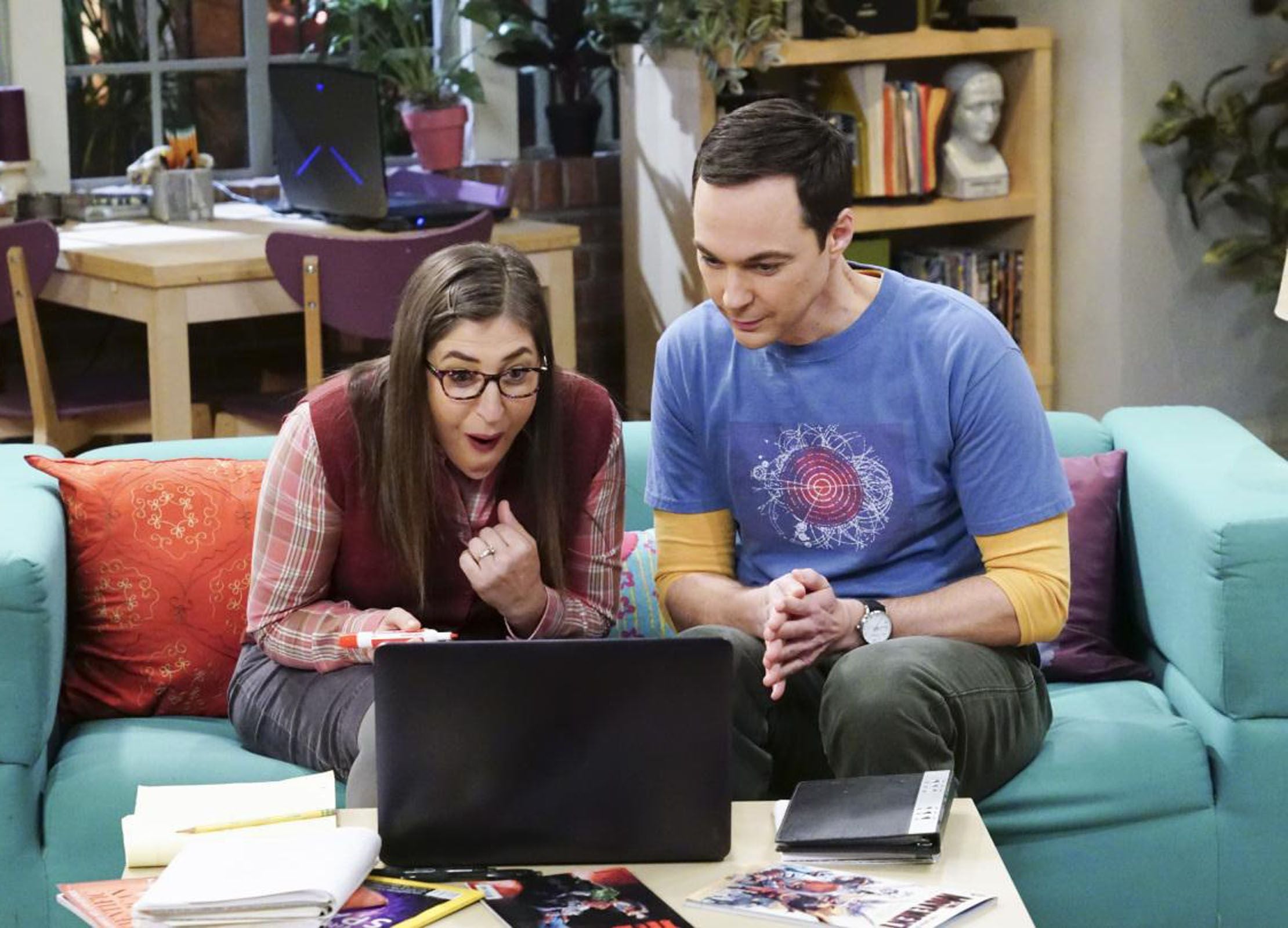 The Big Bang Theory : The Big Bang Theory : Photo Mayim Bialik, Jim