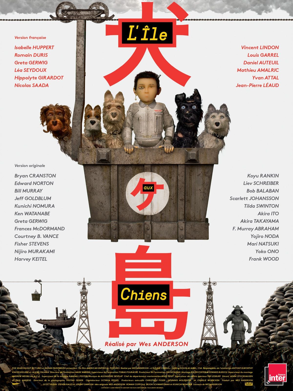 L'Île aux chiens streaming gratuit