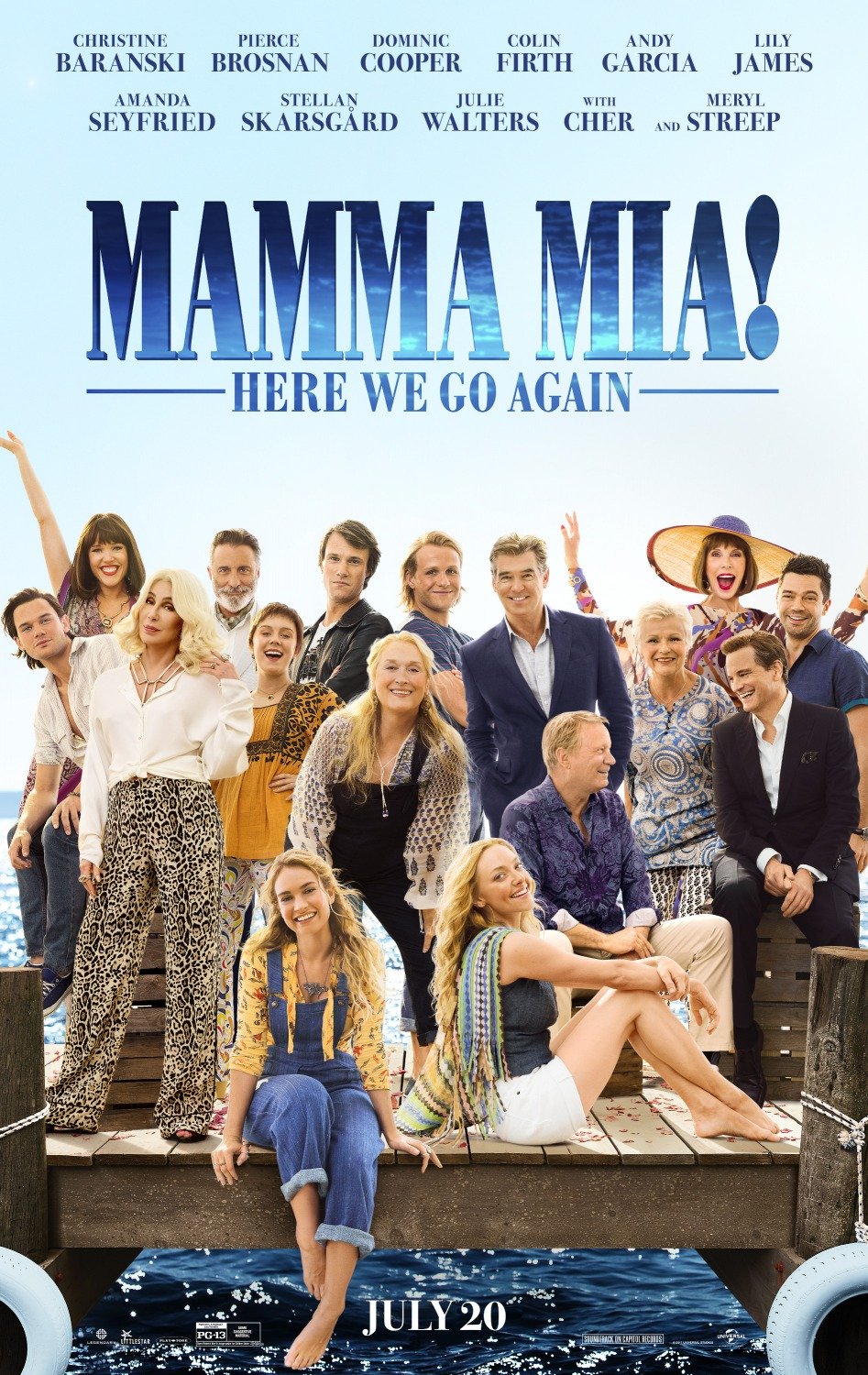 Affiche Du Film Mamma Mia Here We Go Again Photo 41 Sur 56 Allociné