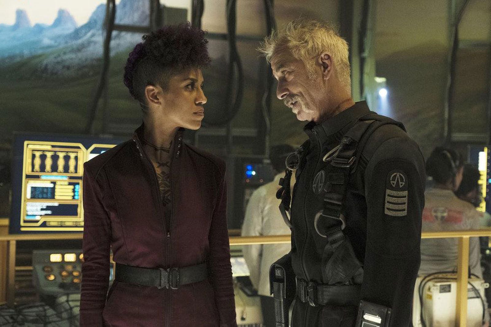The Expanse : The Expanse : Photo Dominique Tipper, David Strathairn