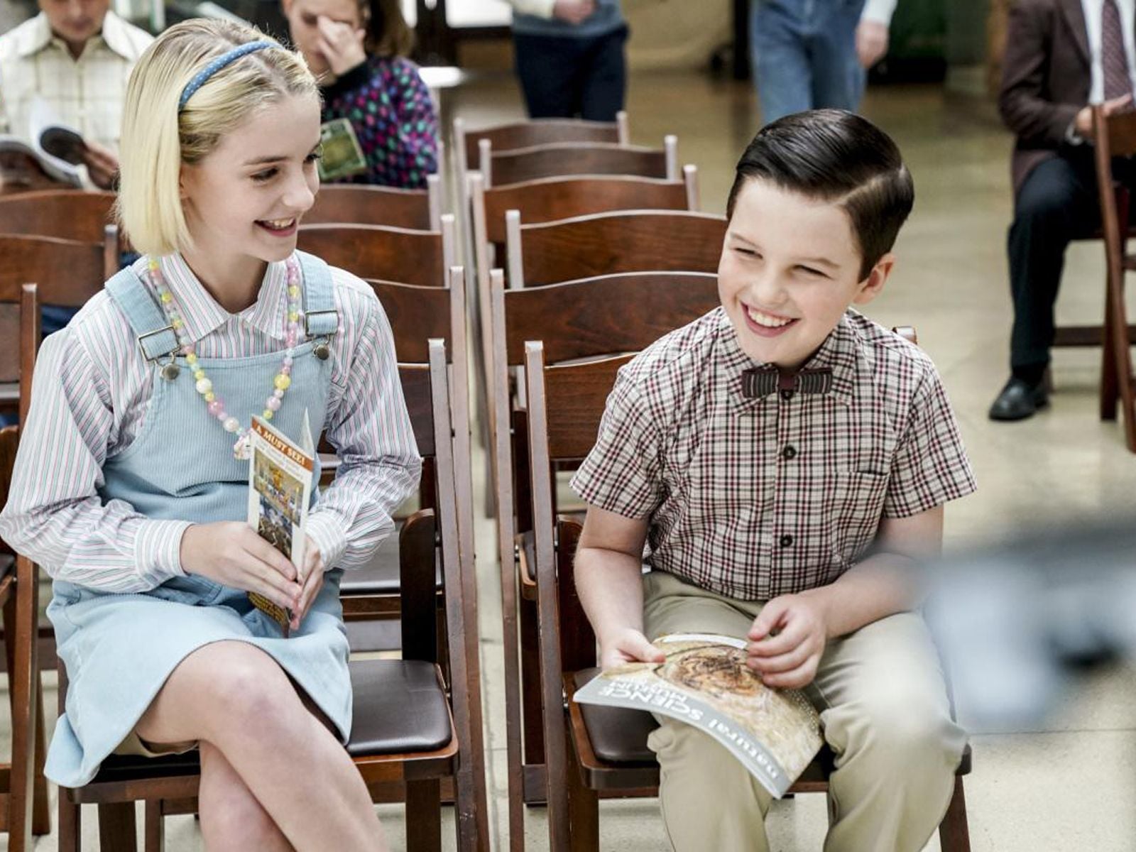 Photo de Mckenna Grace Young Sheldon Photo Iain Armitage, Mckenna