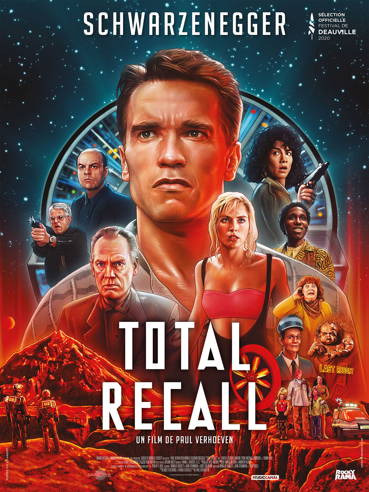affiche TOTAL RECALL