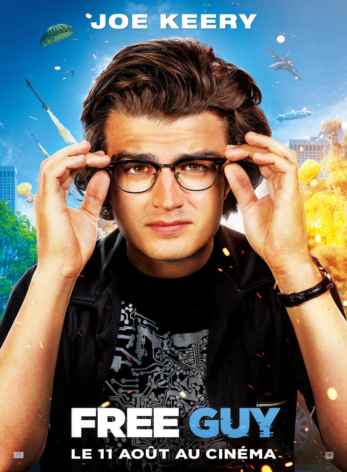 Photo de Joe Keery - Free Guy : Affiche Joe Keery - Photo 12 sur 25