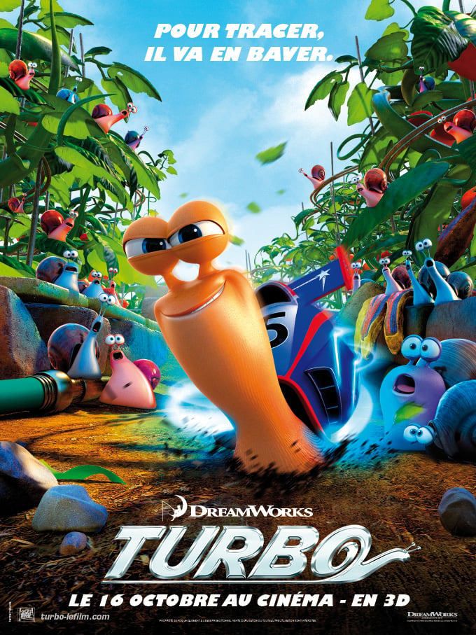 Turbo en Blu Ray : Turbo [Combo Blu-Ray + DVD] - AlloCiné