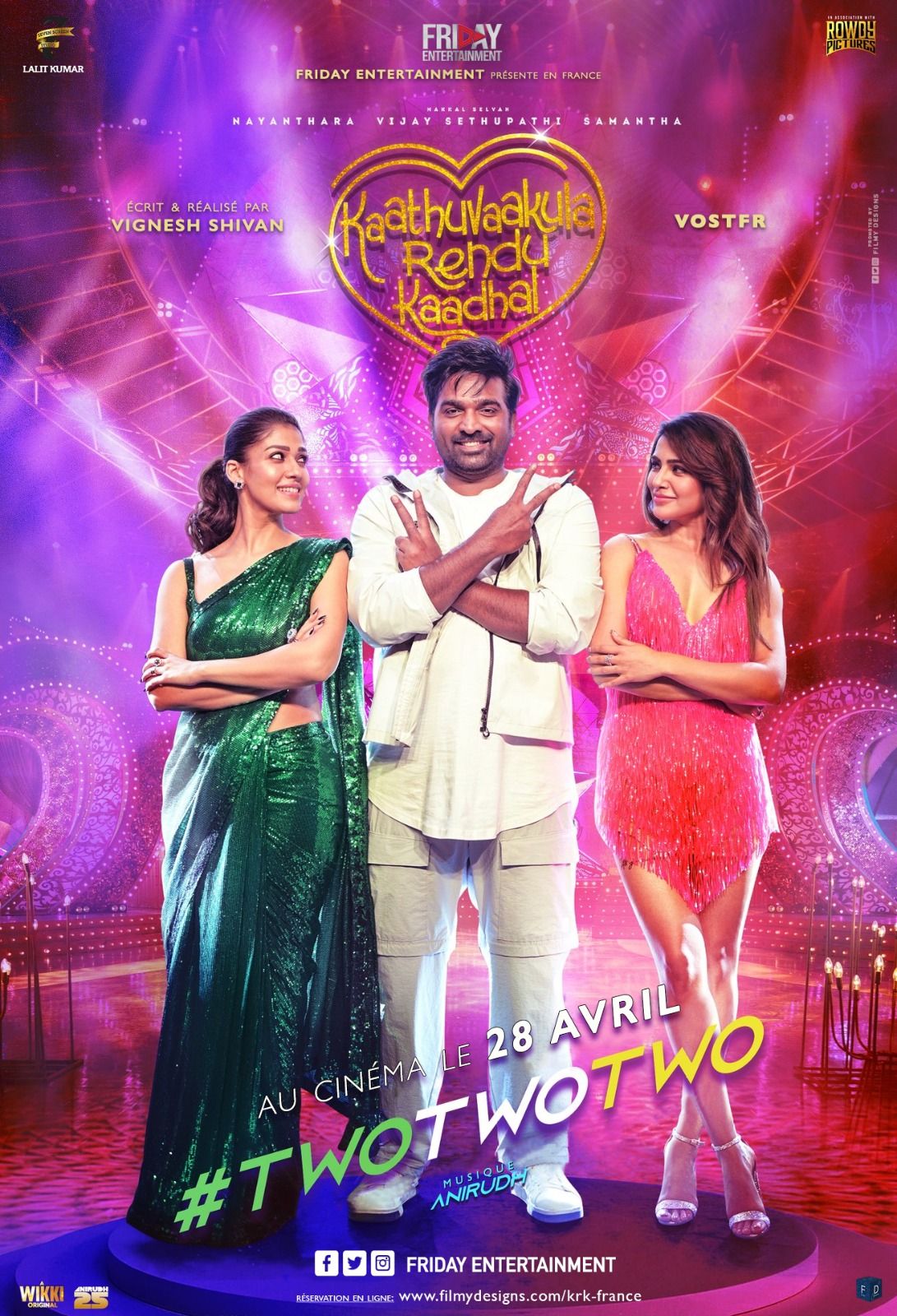 Kaathuvaakula Rendu Kaadhal streaming gratuit