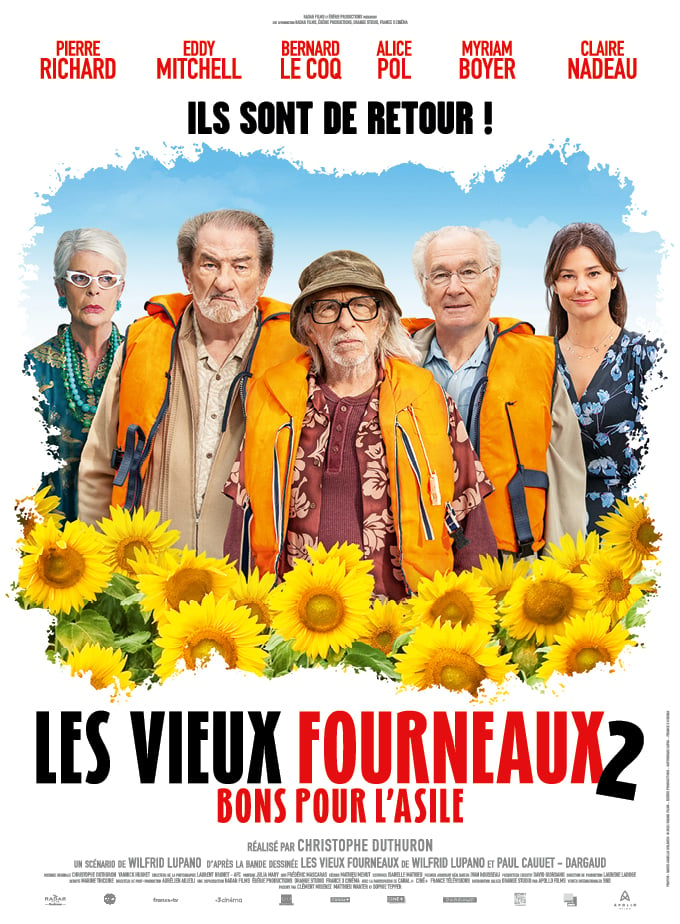 Affiche film LES VIEUX FOURNEAUX 2, BONS POUR L'ASILE