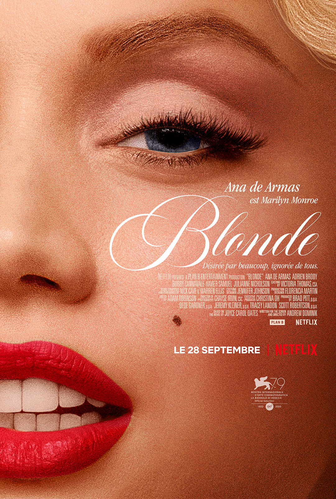 Critique du film Blonde
