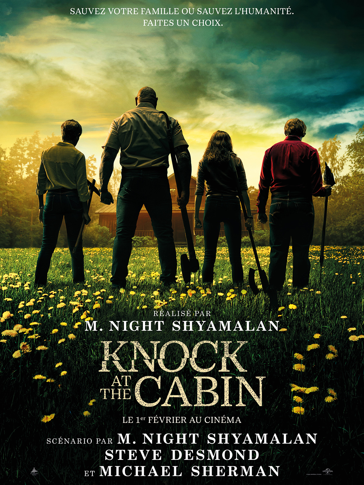 Critique Du Film Knock At The Cabin AlloCin 