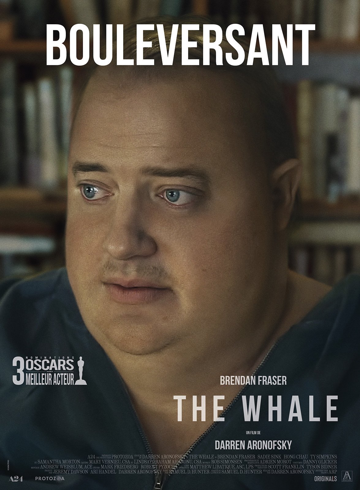 Affiche film THE WHALE