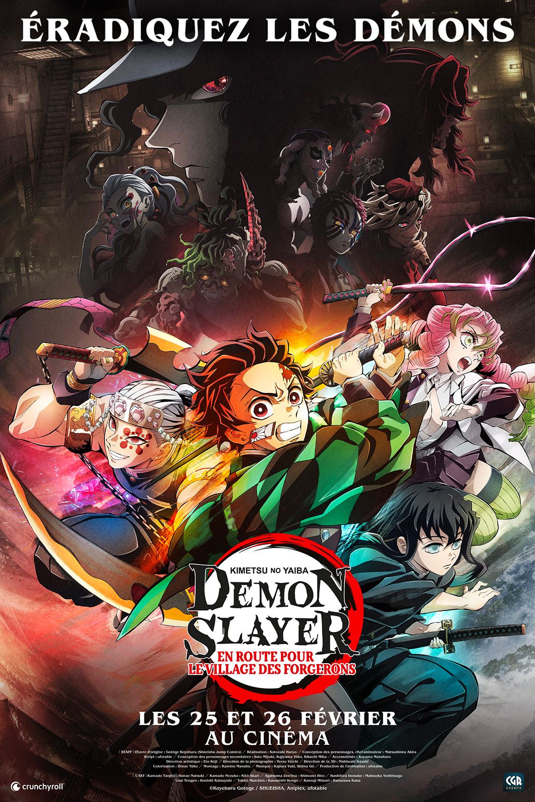 Demon Slayer : Kimetsu no Yaiba - En route pour le village des forgerons streaming