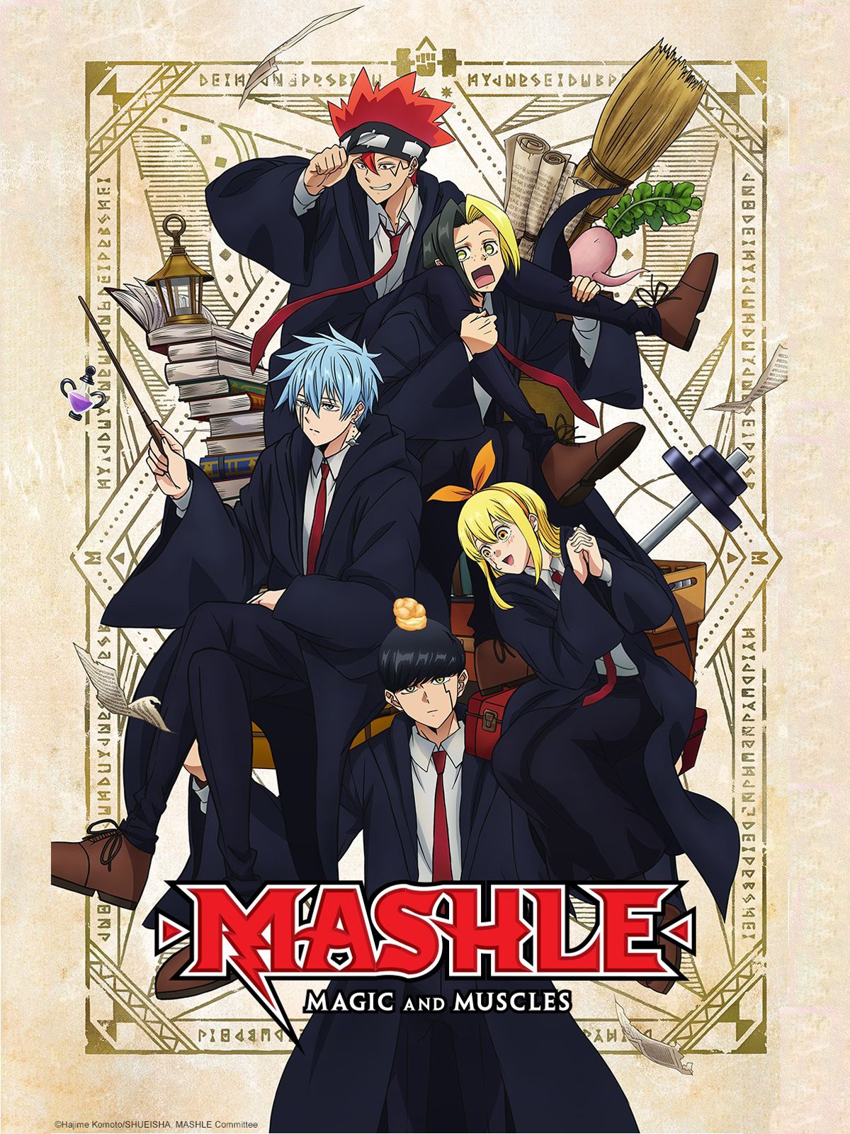 Où regarder les épisodes de Mashle: Magic and Muscles en streaming