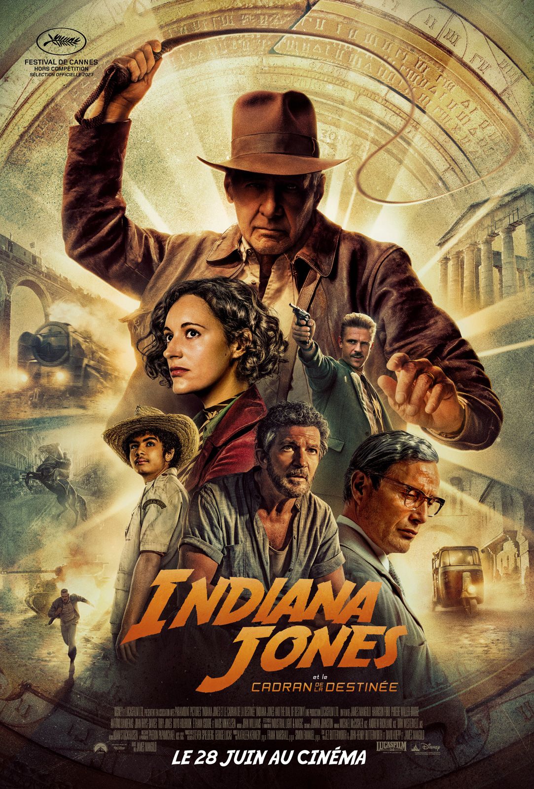 Tous Les Posters Et Affiches Du Film Indiana Jones Et Le Cadran De La 