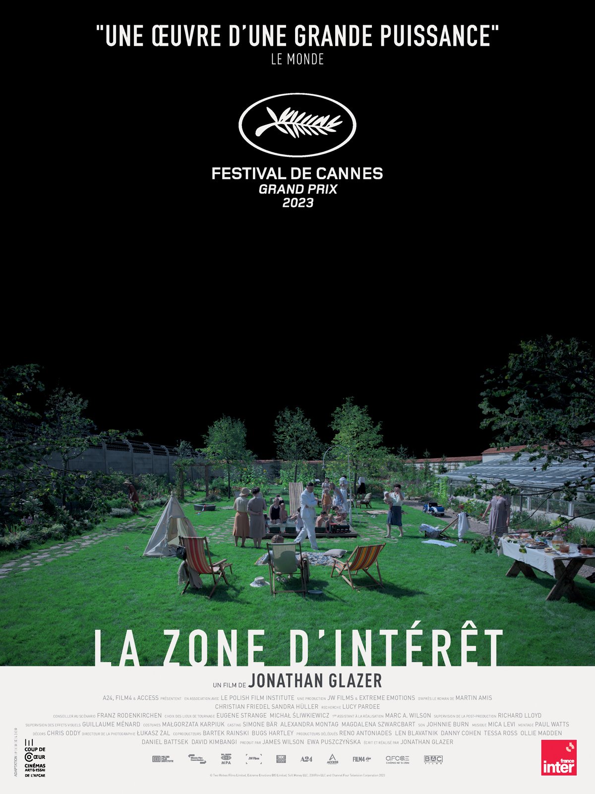 Affiche film LA ZONE D'INTERET