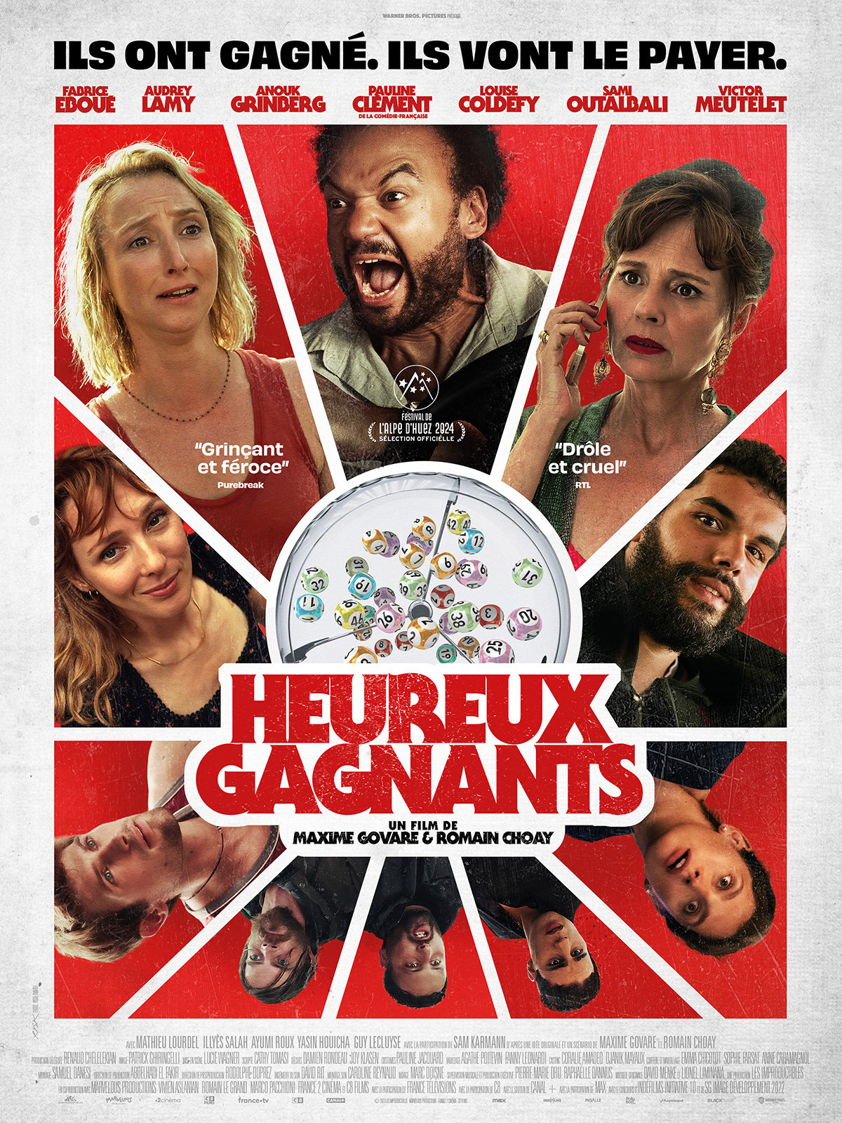 Affiche film HEUREUX GAGNANTS